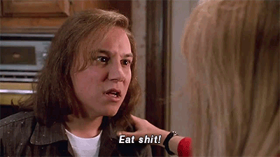 Clueless Eat Shit Gif